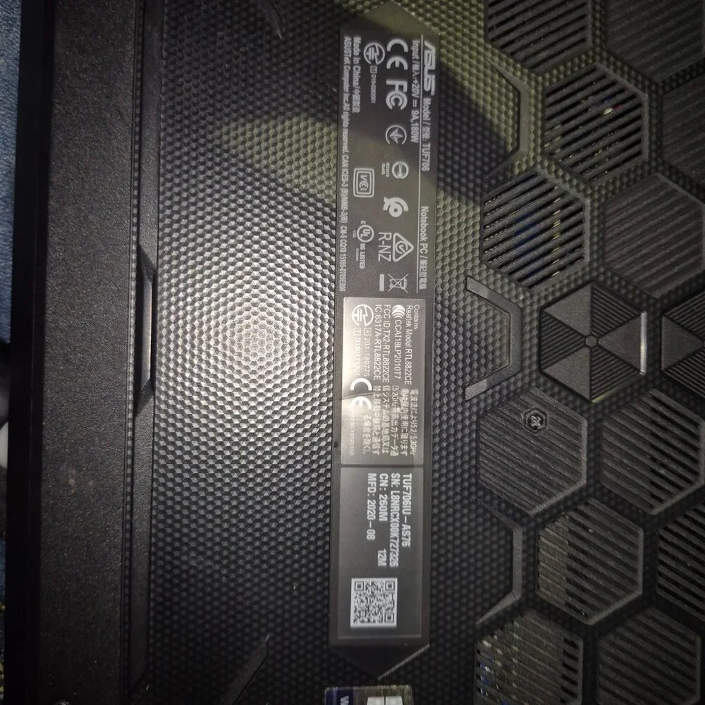 Asus Tuf Gaming A17
